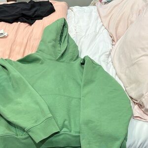 TNA Mint Green Hoodie Sweater